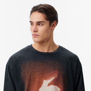  Les Benjamins Regular Fit Erkek Siyah T-Shirt