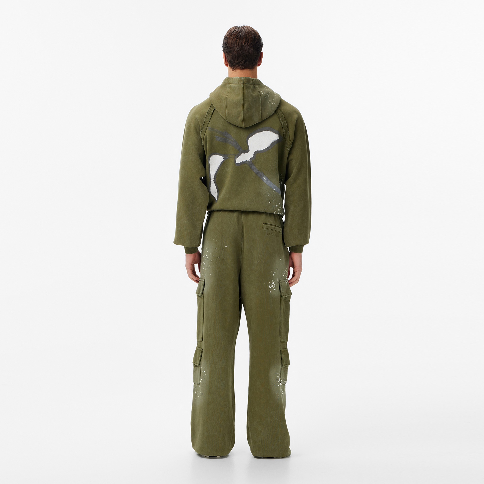 Les Benjamins Regular Fit Erkek Haki Eşofman Altı