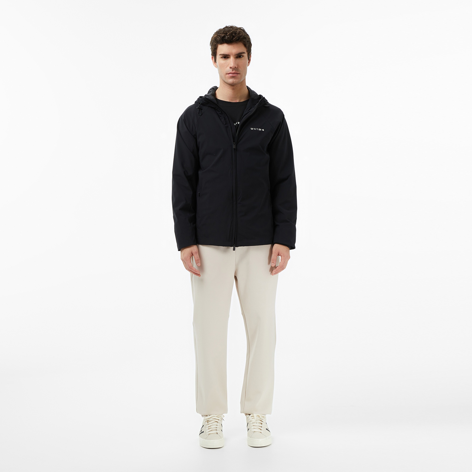 UNITED4 Erkek Siyah Mont