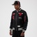 New Era x Alpha Industries Chicago Bulls Unisex Siyah Bomber Ceket