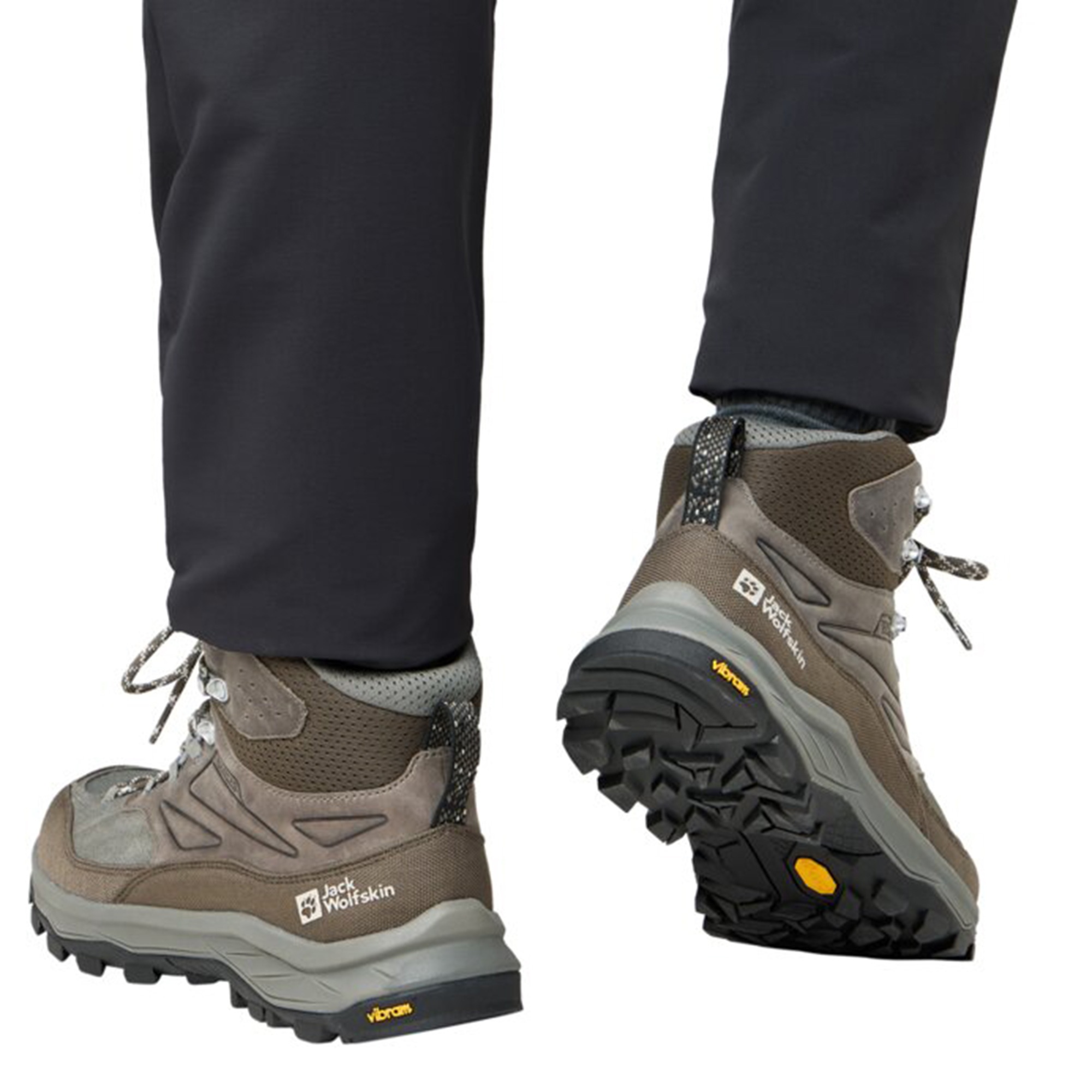 Jack Wolfskin Cyrox Texapore Mid Erkek Kahverengi Bot