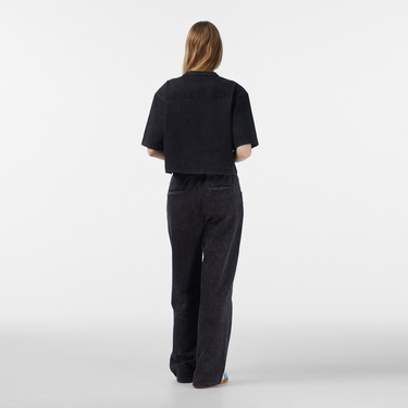  Les Benjamins Relaxed Fit Kadın Siyah Eşofman Altı