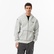 Huf Stretch Full-Zip Erkek Gri Sweatshirt