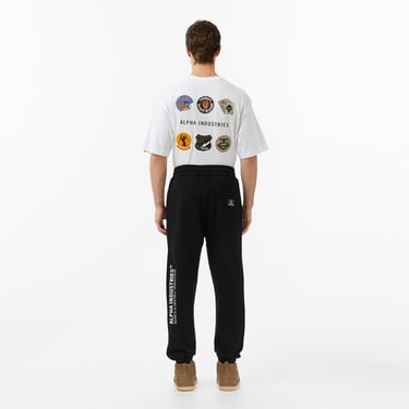  Alpha Industries Uniform Relaxed Fit Erkek Siyah Eşofman Altı