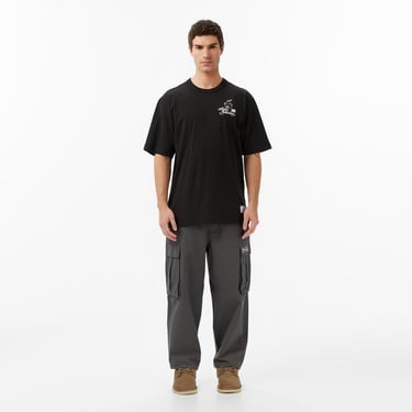  Alpha Industries Toy Bear Erkek Siyah T-Shirt