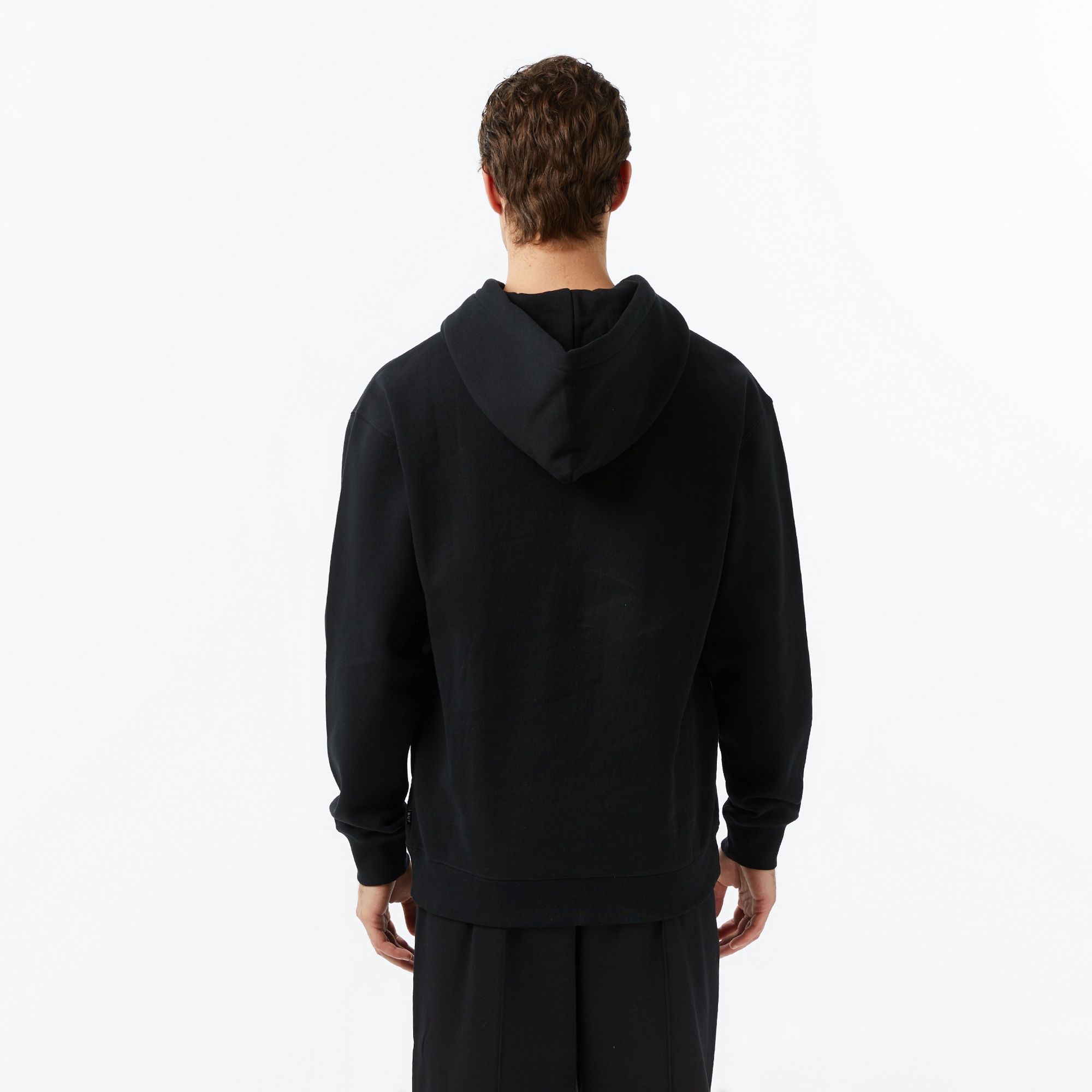 Huf Backstreet Angels Pullover Erkek Siyah Hoodie