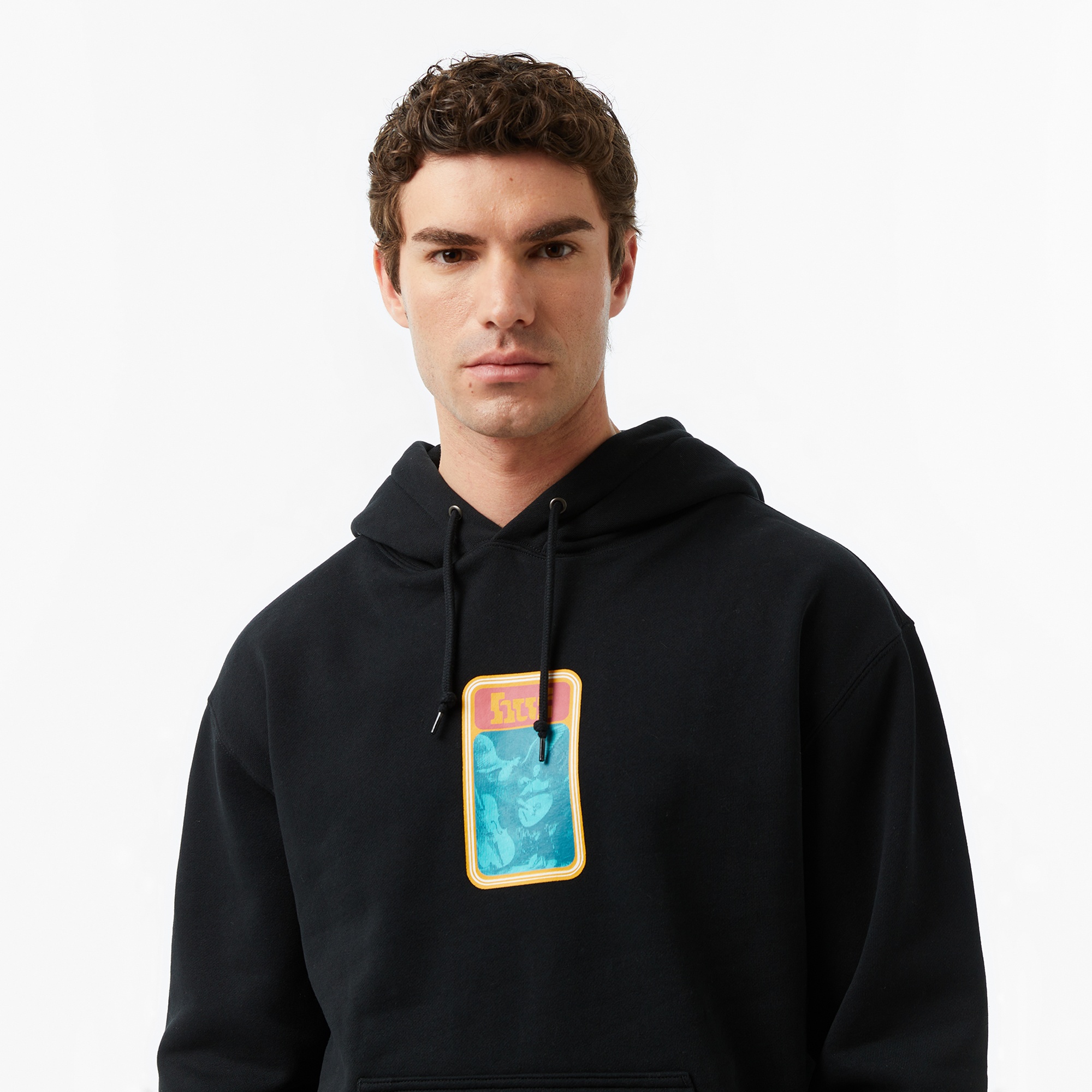 Huf Backstreet Angels Pullover Erkek Siyah Hoodie