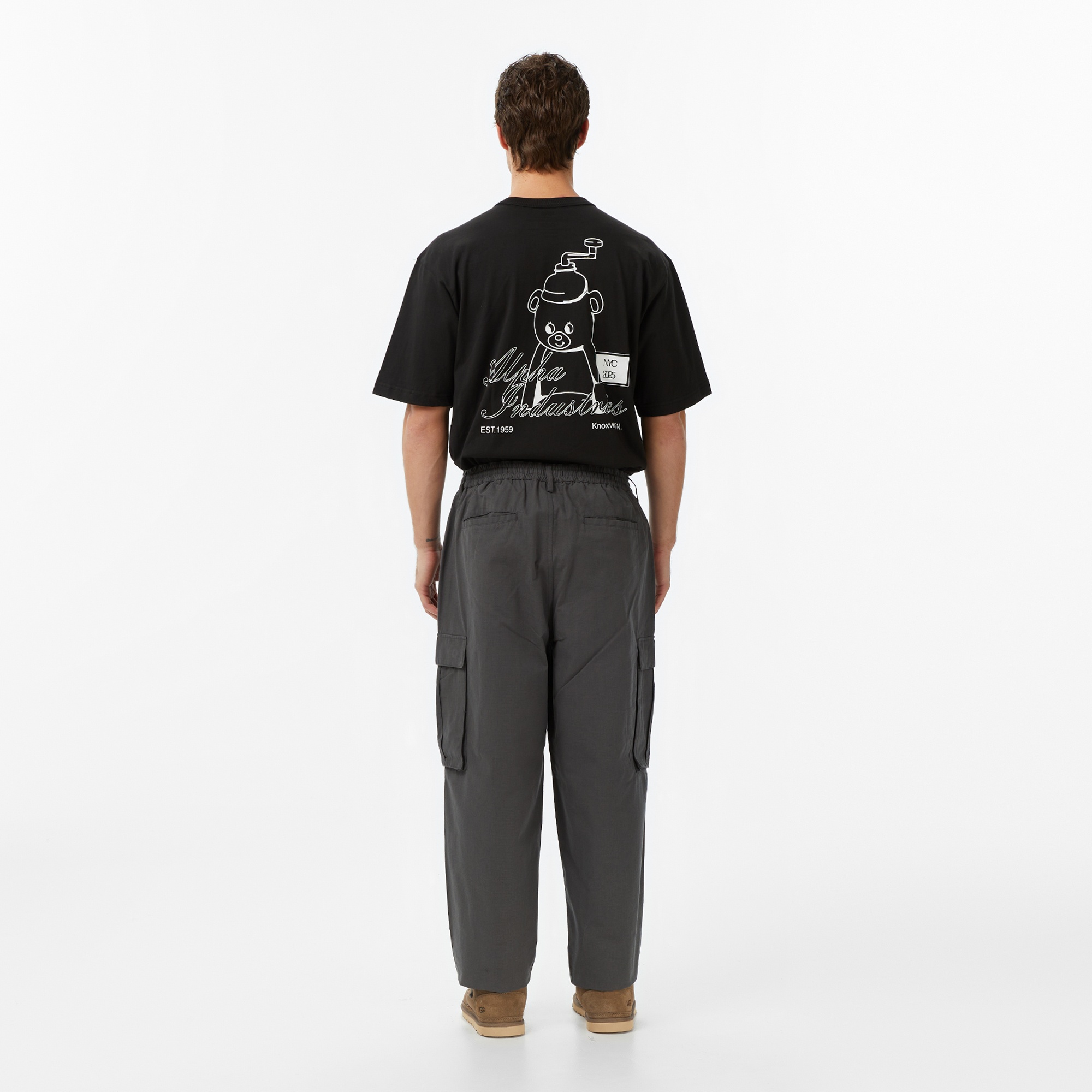 Huf Mateo Cargo Erkek Siyah Pantolon