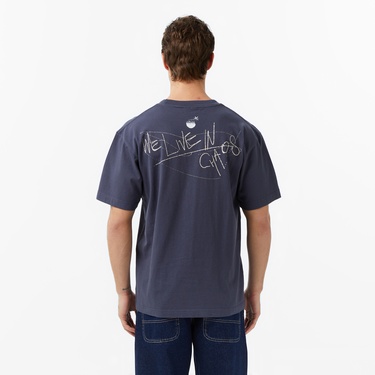  The Hundreds Thunder Cycle Erkek Siyah T-Shirt