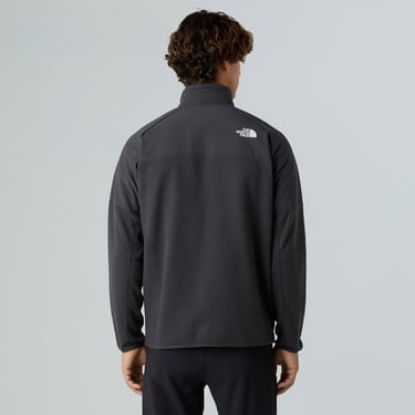  The North Face Glacier Heavyweight Half Zip Erkek Gri Polar