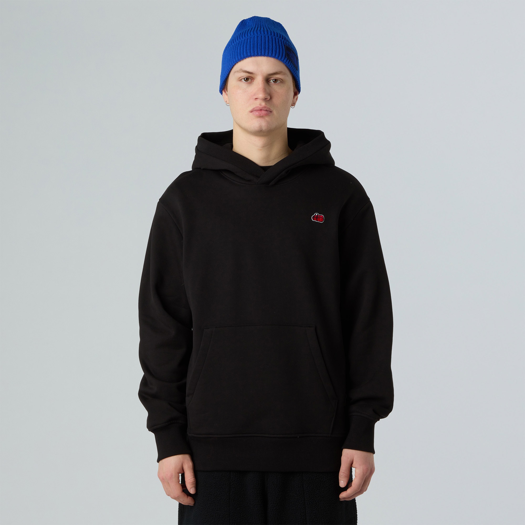 The North Face Icon Mountain Erkek Siyah Sweatshirt