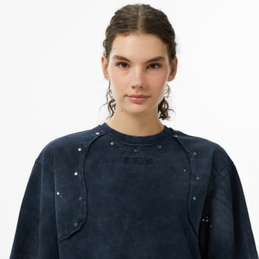  Les Benjamins Essentials 302 Kadın Mavi T-Shirt