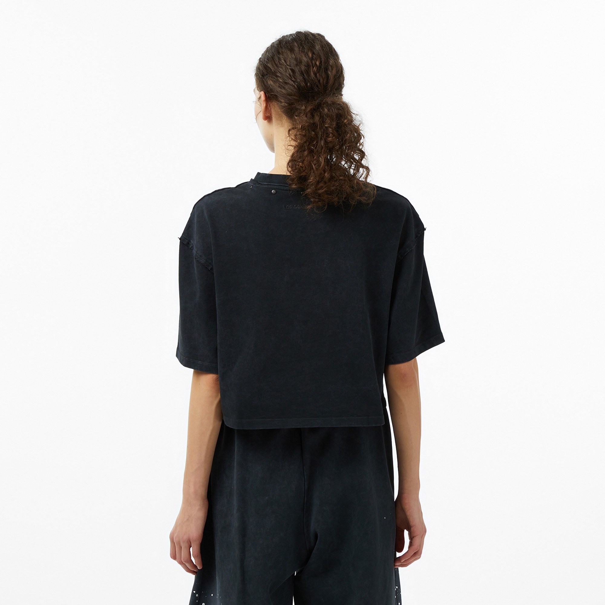 Les Benjamins Kadın Siyah T-Shirt