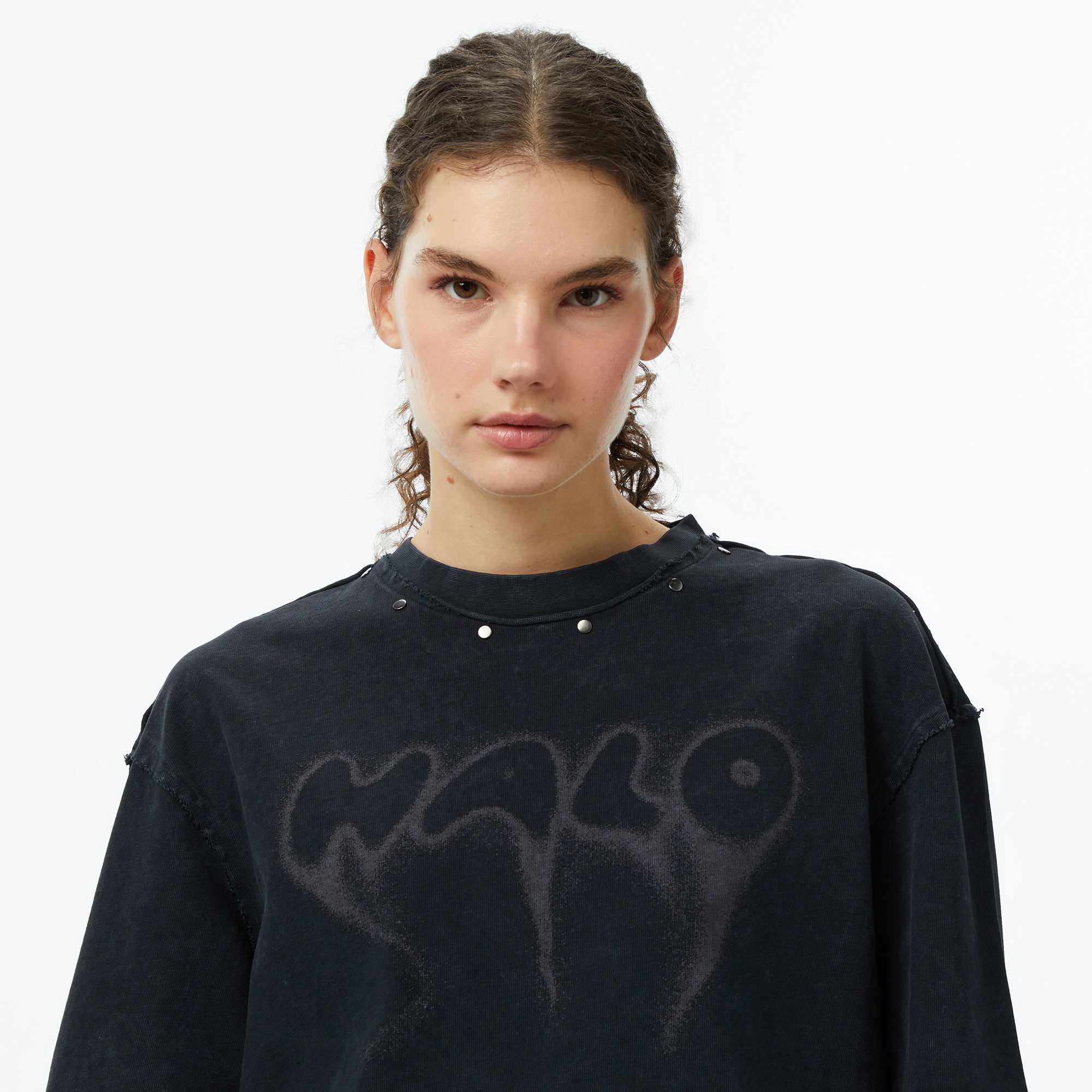 Les Benjamins Kadın Siyah T-Shirt