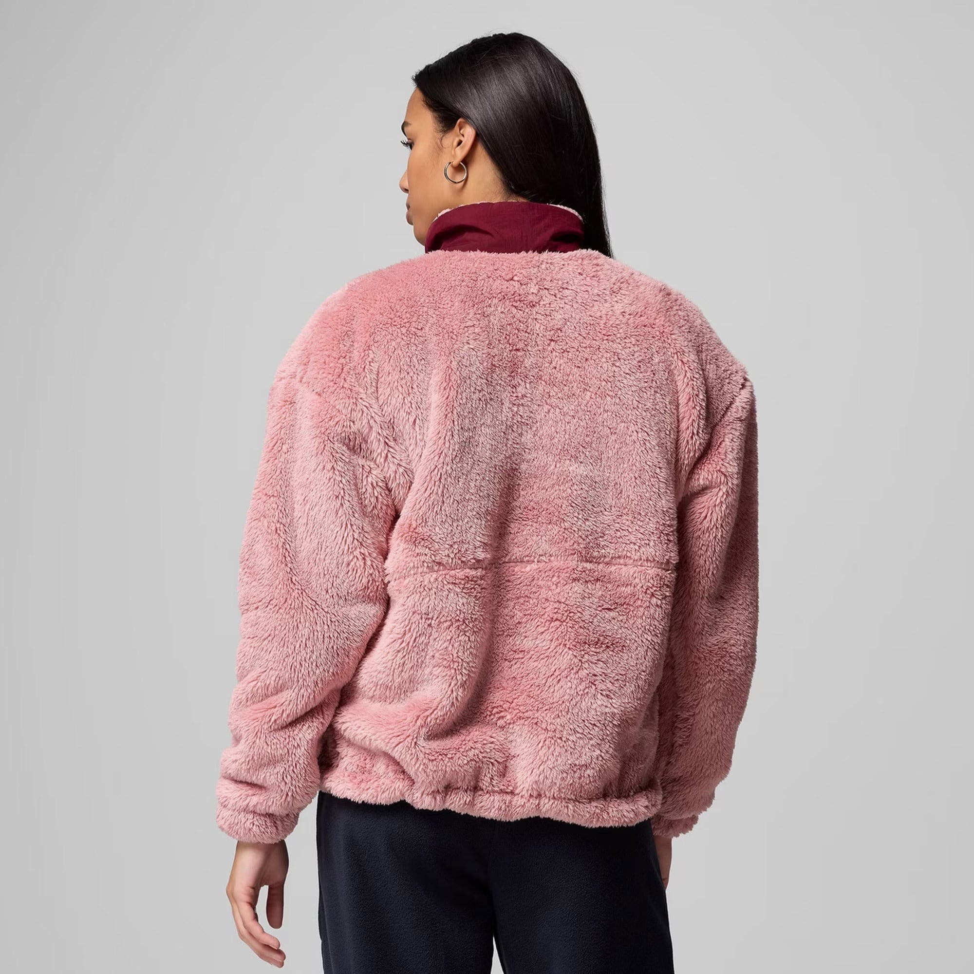 Columbia Boundless Discovery Kadın Kırmızı Sweatshirt