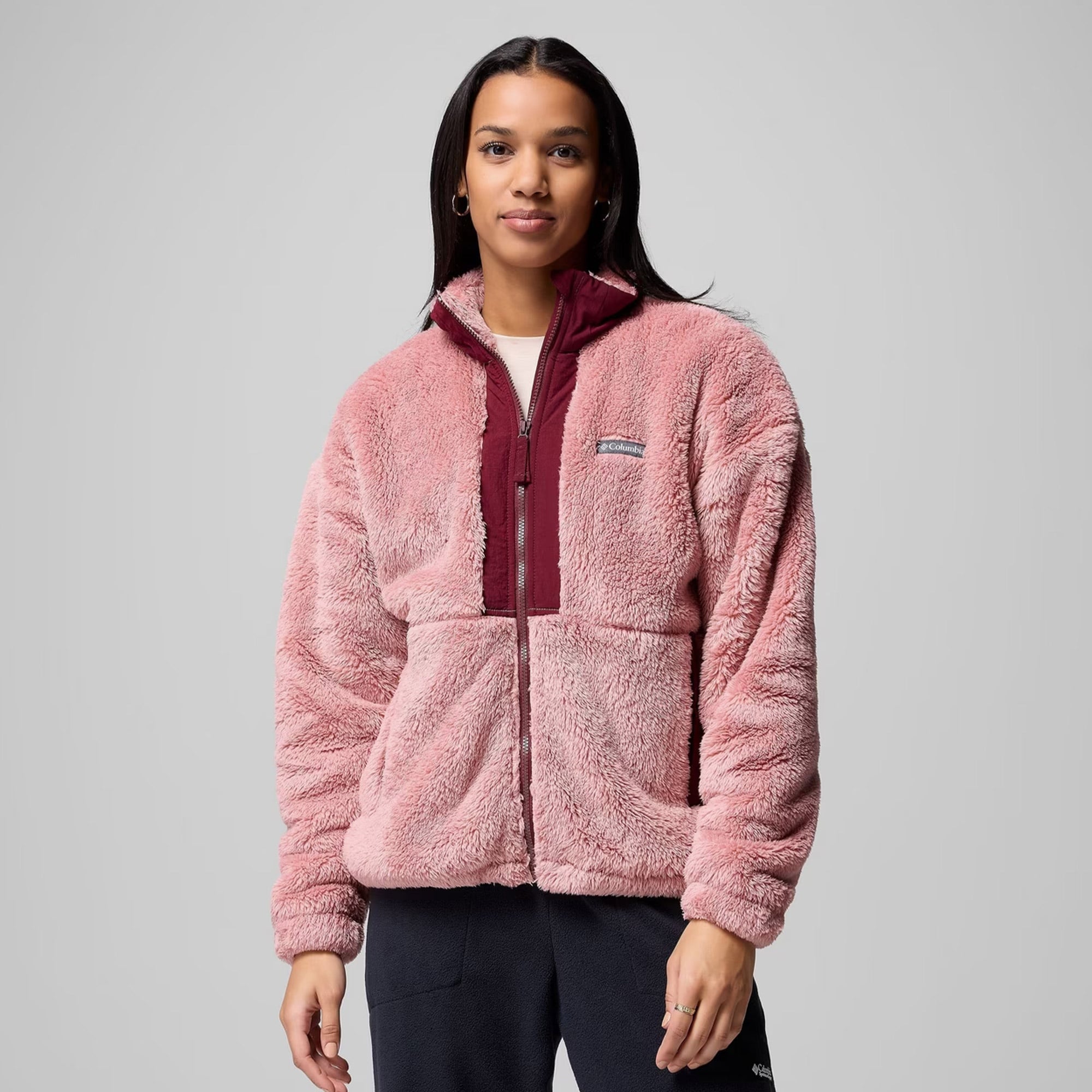 Columbia Boundless Discovery Kadın Kırmızı Sweatshirt