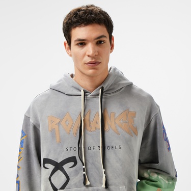  Story Of Angels Soa Eternally Yours Romance  Erkek Gri Hoodie