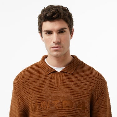  UNITED4 Erkek Kahverengi Triko