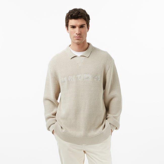  UNITED4 Erkek Krem Triko