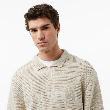  UNITED4 Erkek Krem Triko