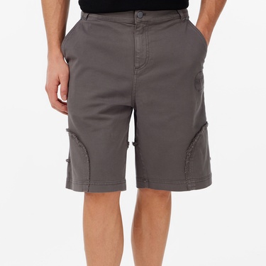  UNITED4 Essentials Erkek Gri Şort