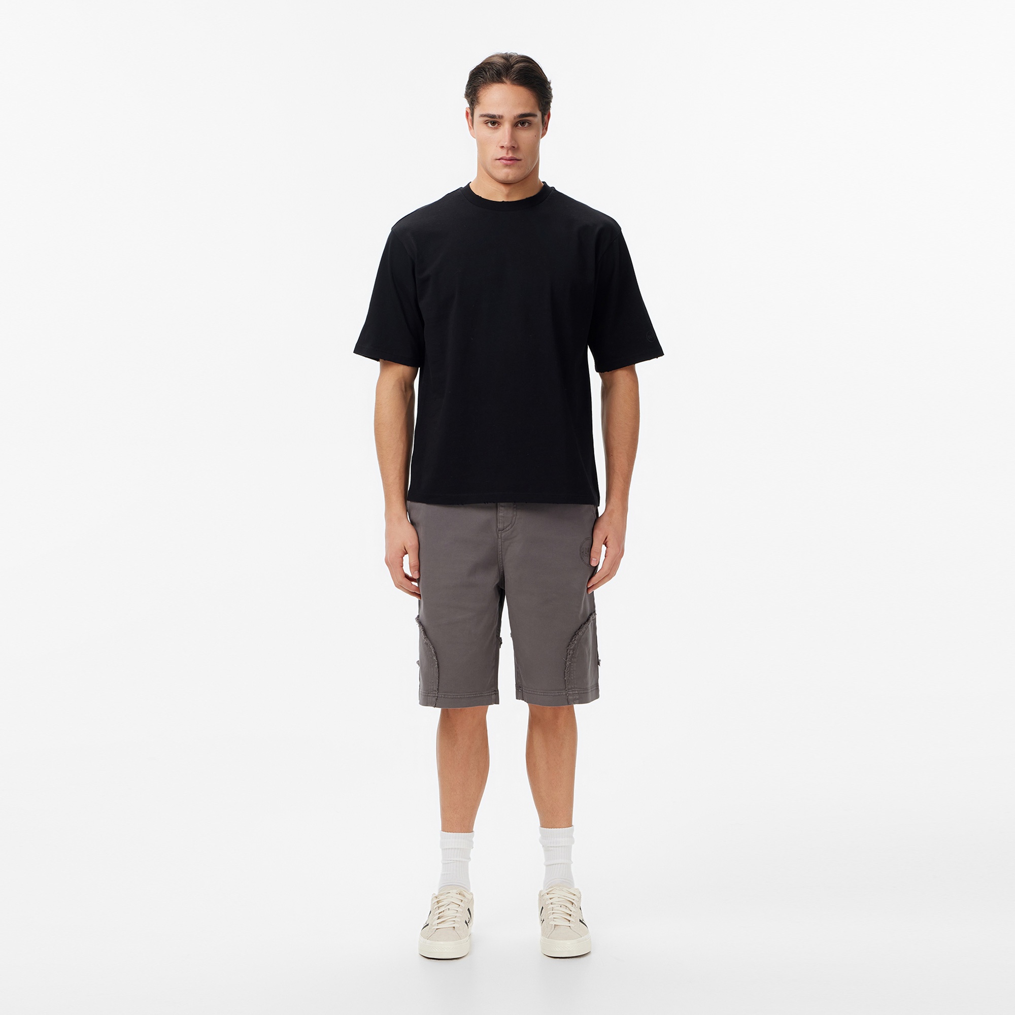 UNITED4 Essentials Erkek Gri Şort