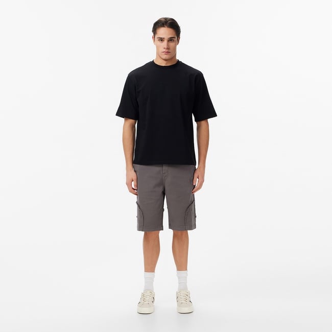  UNITED4 Essentials Erkek Gri Şort