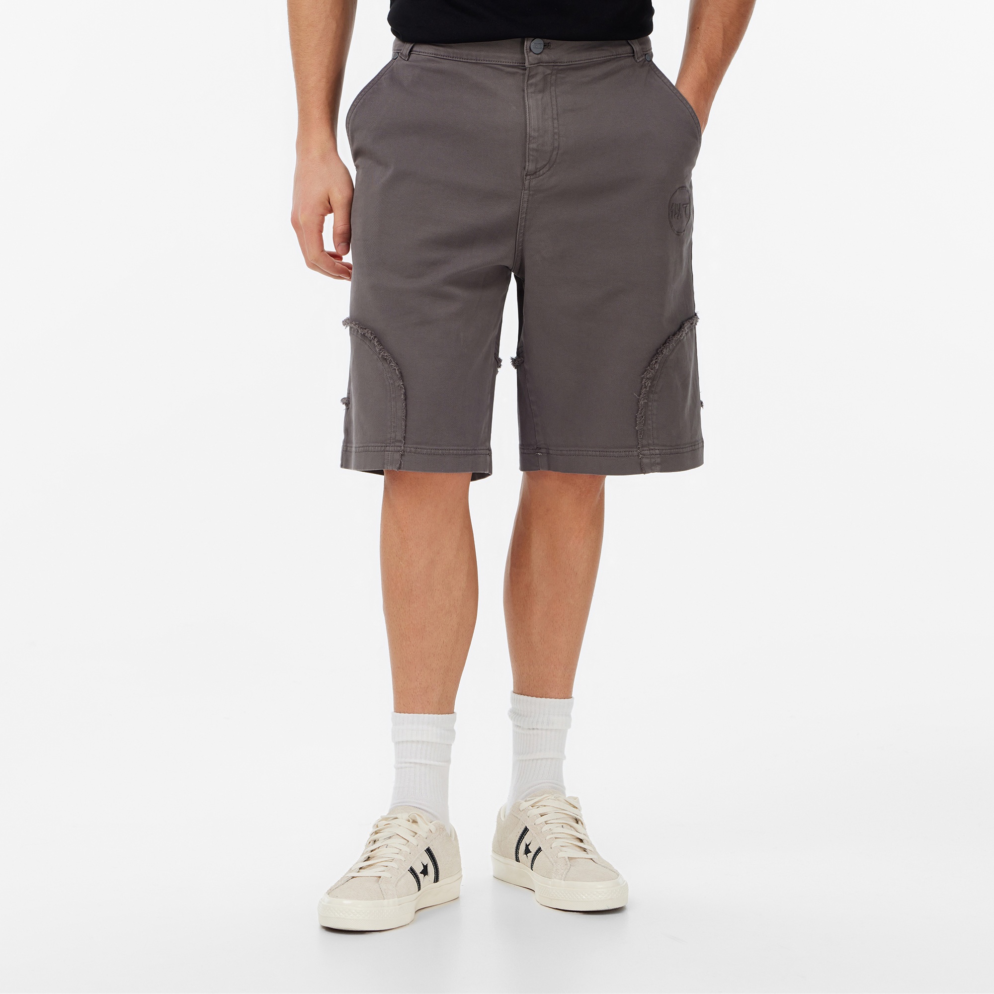 UNITED4 Essentials Erkek Gri Şort