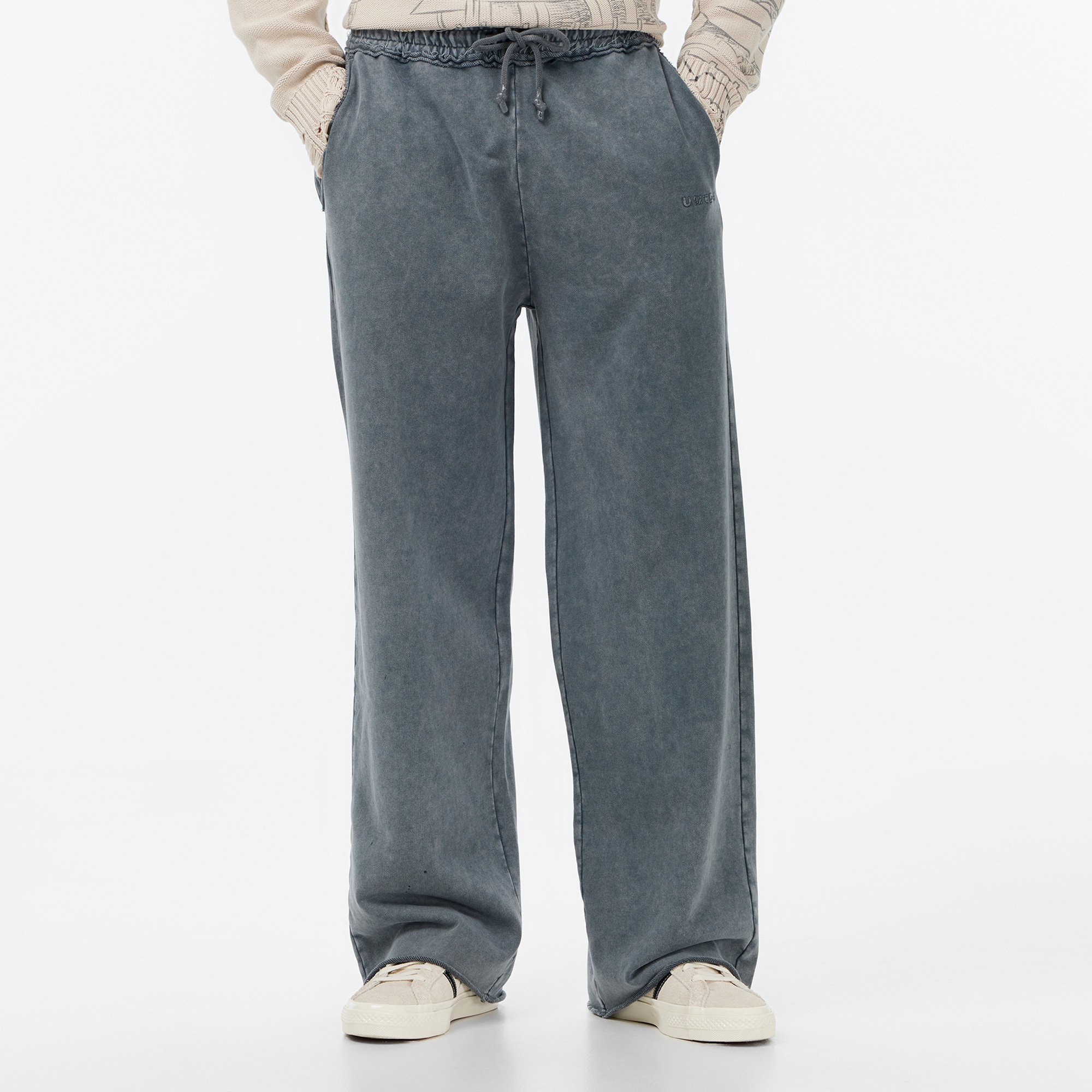 UNITED4 Essentials Erkek Gri Eşofman Altı