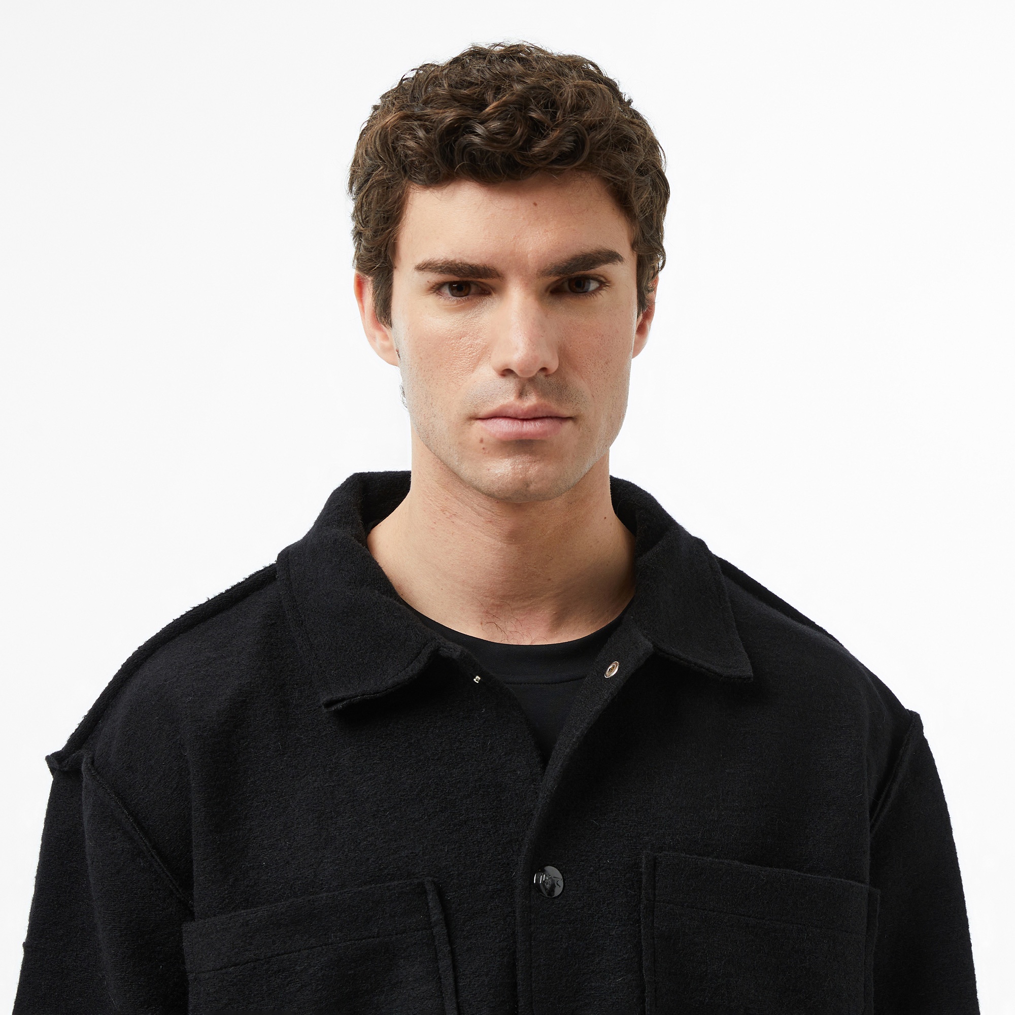 UNITED4 Erkek Siyah Ceket