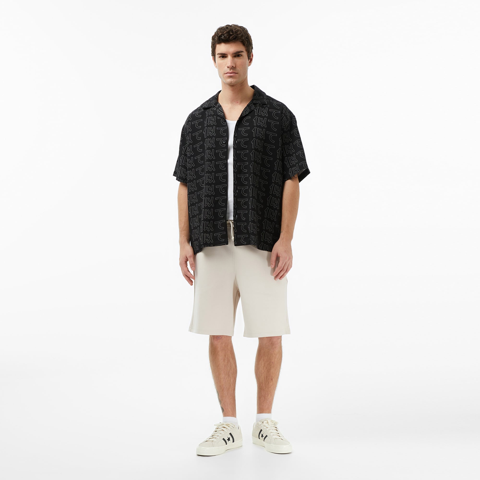 UNITED4 Essentials Erkek Siyah Gömlek