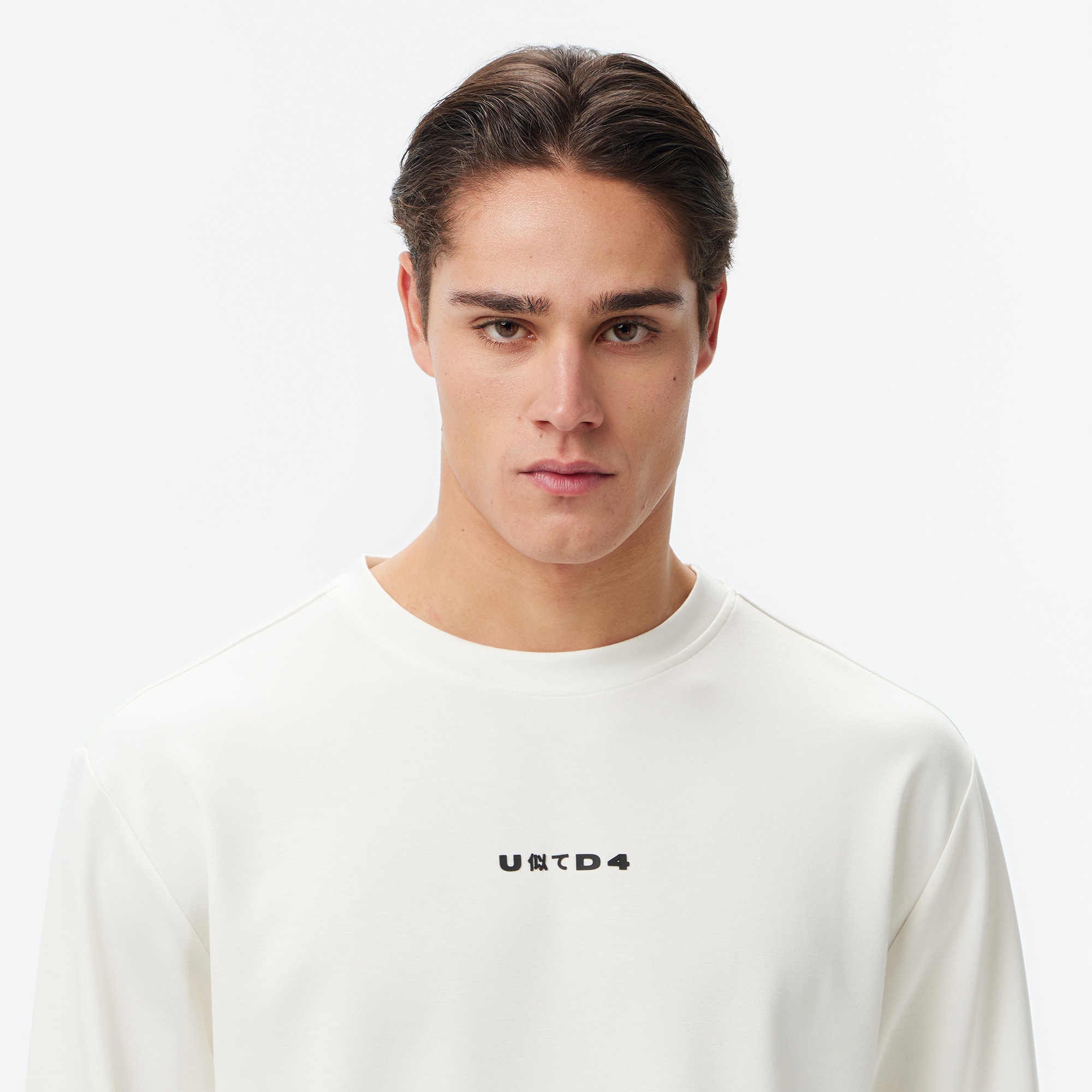 UNITED4 Essentials Erkek Bej T-Shirt