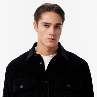  UNITED4 Essentials Erkek Siyah Gömlek