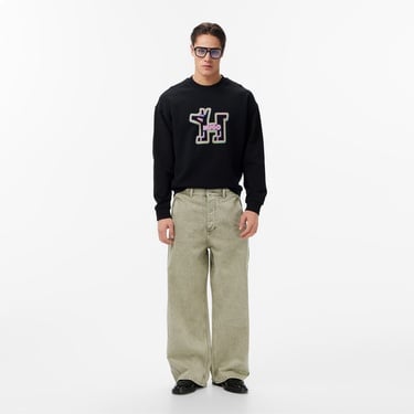  Hugo Newirex Erkek Siyah Sweatshirt
