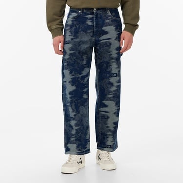  Hugo Carpenter Slim Fit Erkek Mavi Pantolon