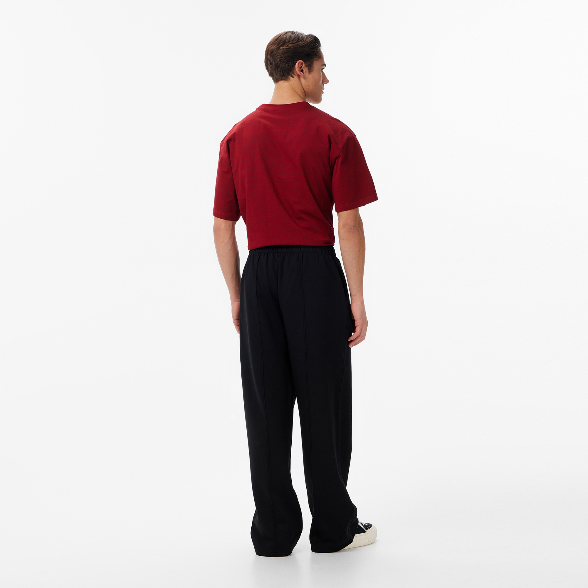 Karl Kani Signature Straight Leg Erkek Siyah Eşofman Altı