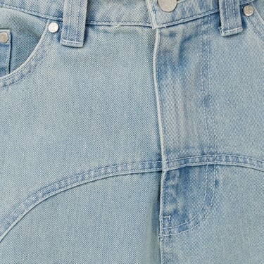  Karl Kani OG Washed Western Relaxed Baggy Erkek Mavi Pantolon