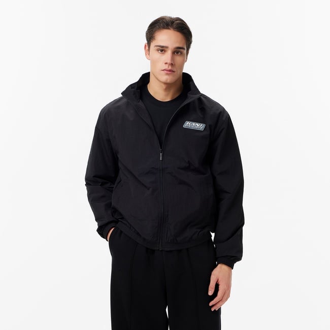  Karl Kani Sport Patch Essential Erkek Siyah Ceket