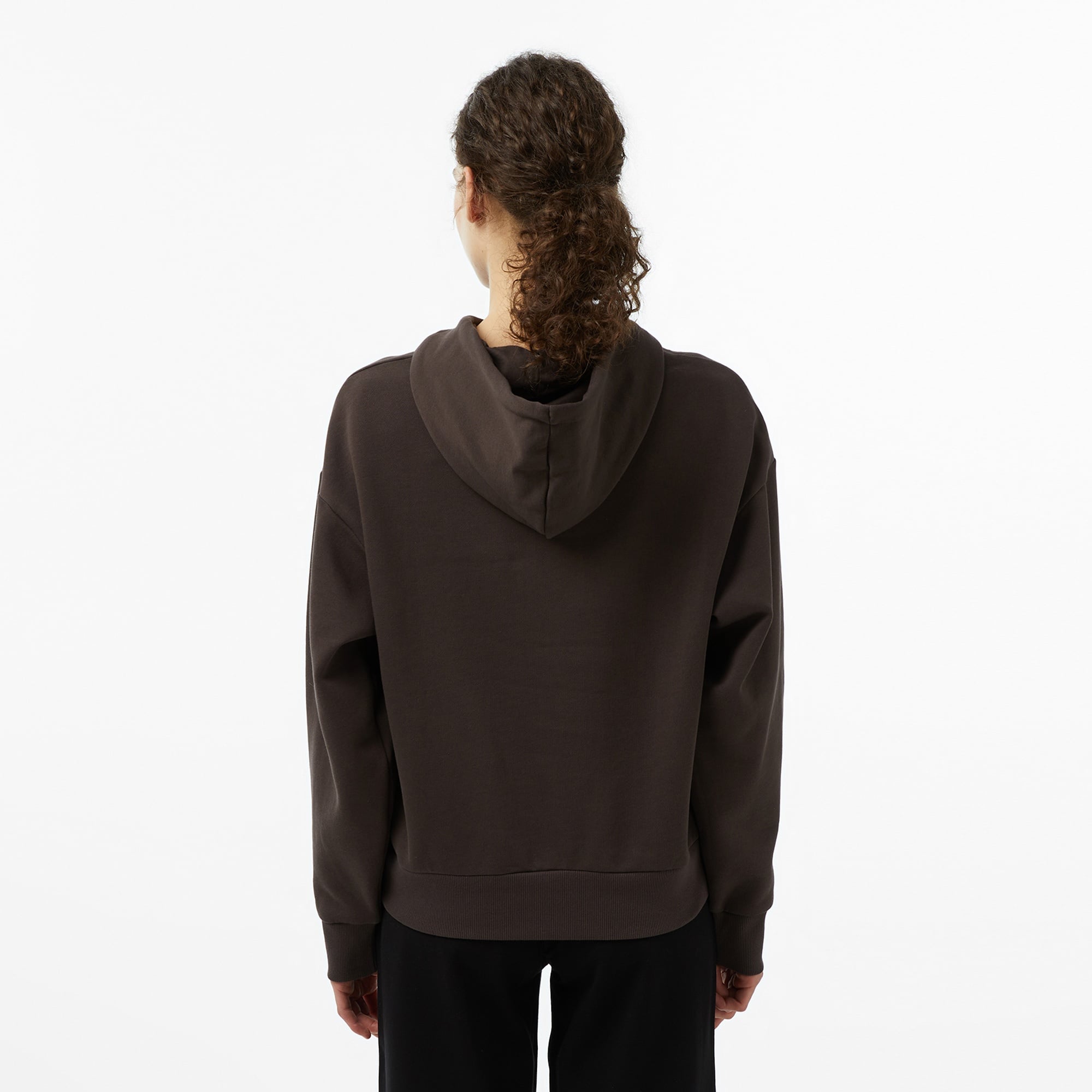 Emporio Armani Train Visibility Kadın Kahverengi Sweatshirt