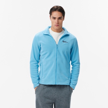 Jack Wolfskin Wintersein Full Zipped Erkek Mavi Ceket
