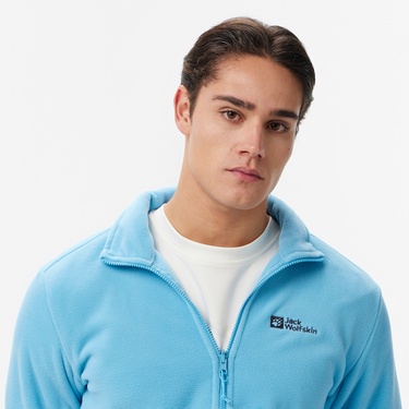  Jack Wolfskin Wintersein Full Zipped Erkek Mavi Ceket