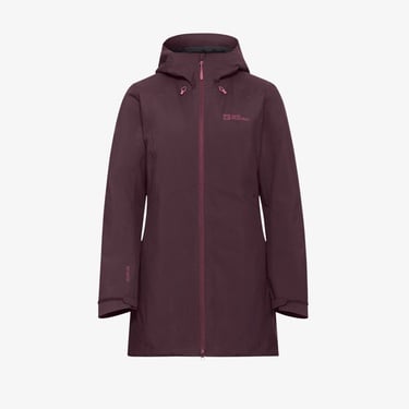  Jack Wolfskin Heidelstein Insulated Kadın Mor Ceket