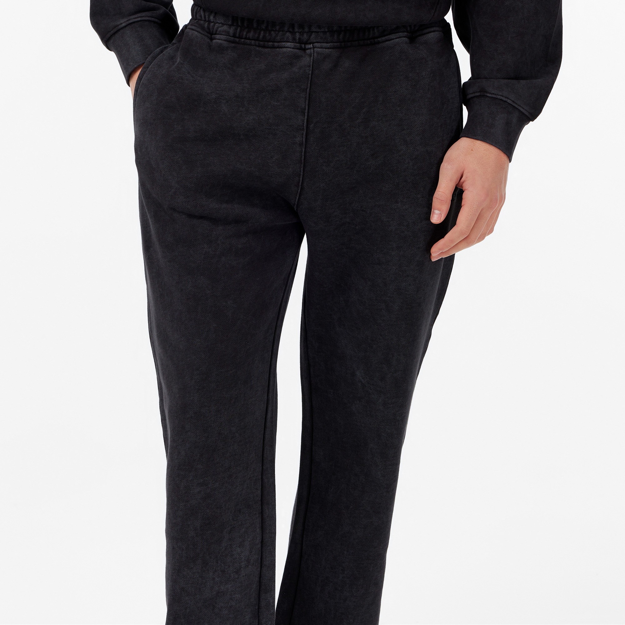 Les Benjamins Relaxed Fit Erkek Siyah Eşofman Altı