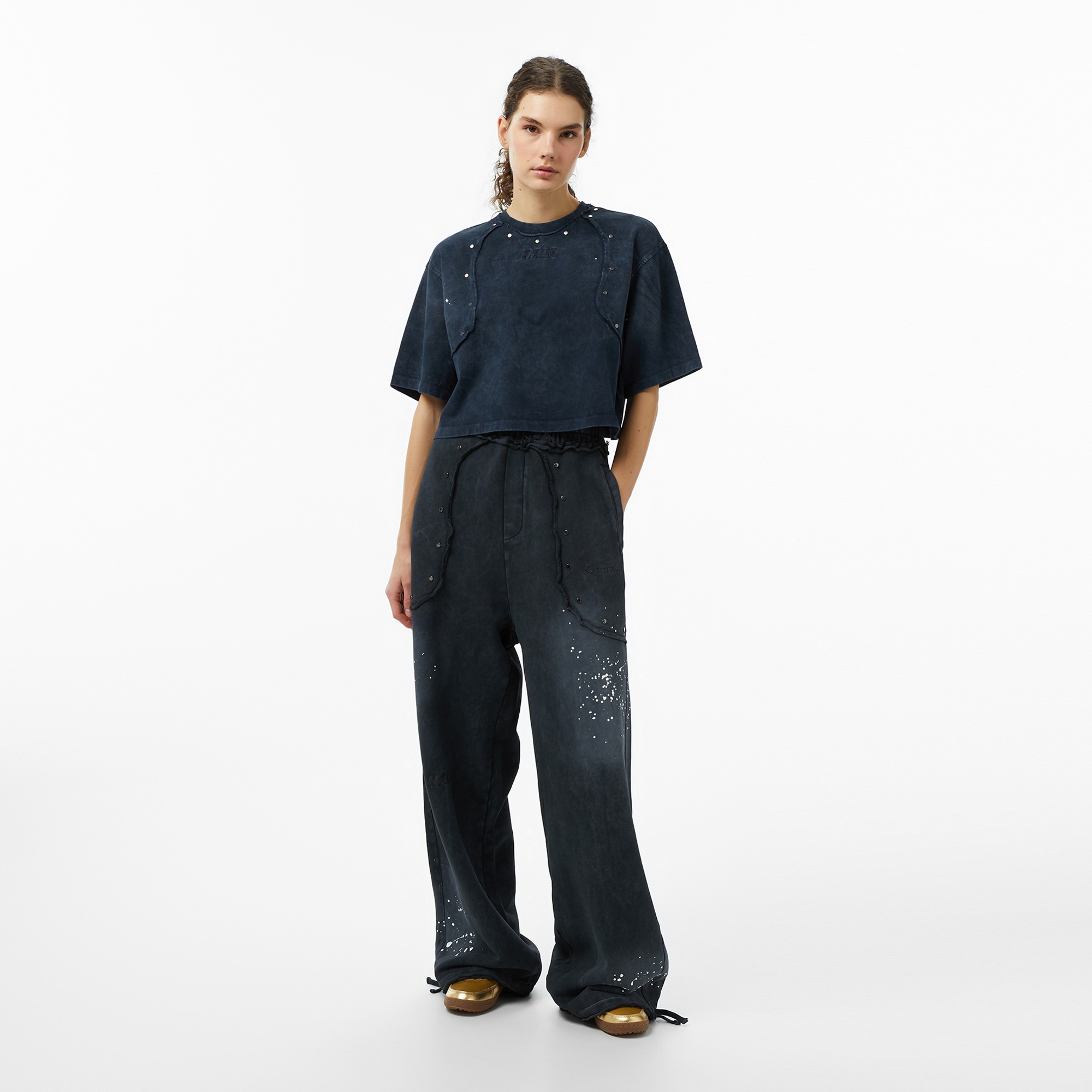 Les Benjamins Essentials 302 Kadın Mavi T-Shirt