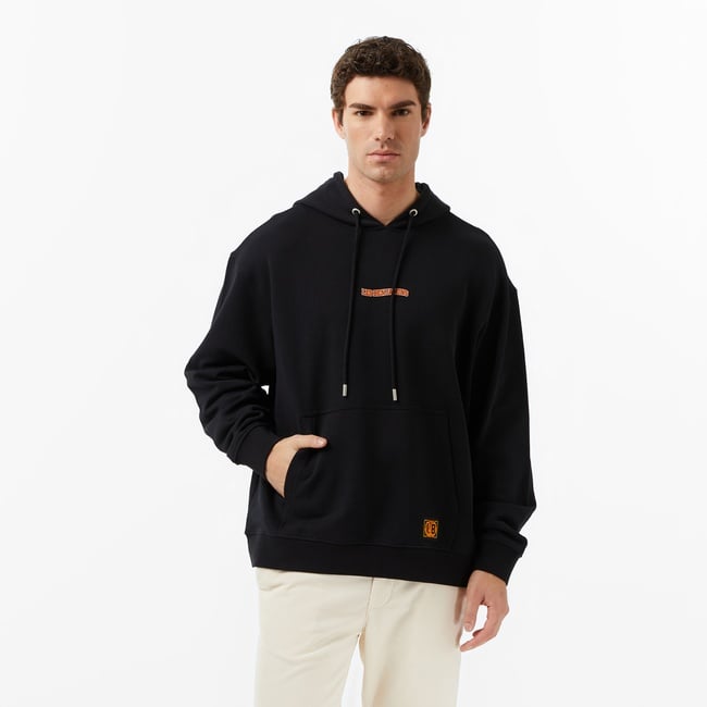  Les Benjamins Essentials 702 Erkek Siyah Sweatshirt