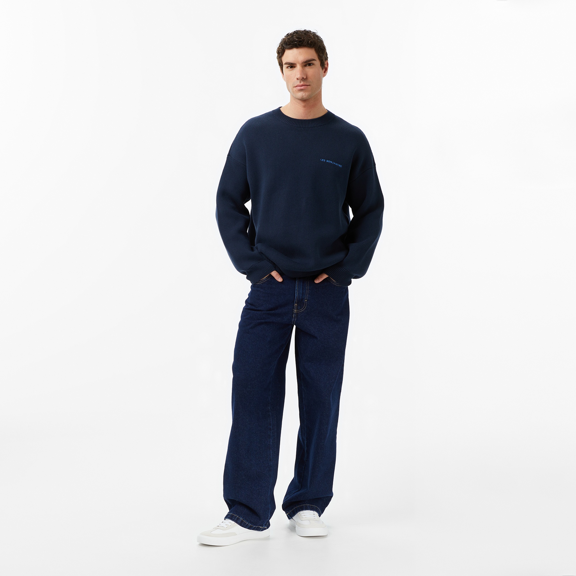 Les Benjamins Essentials 309 Erkek Lacivert Eşofman Üstü