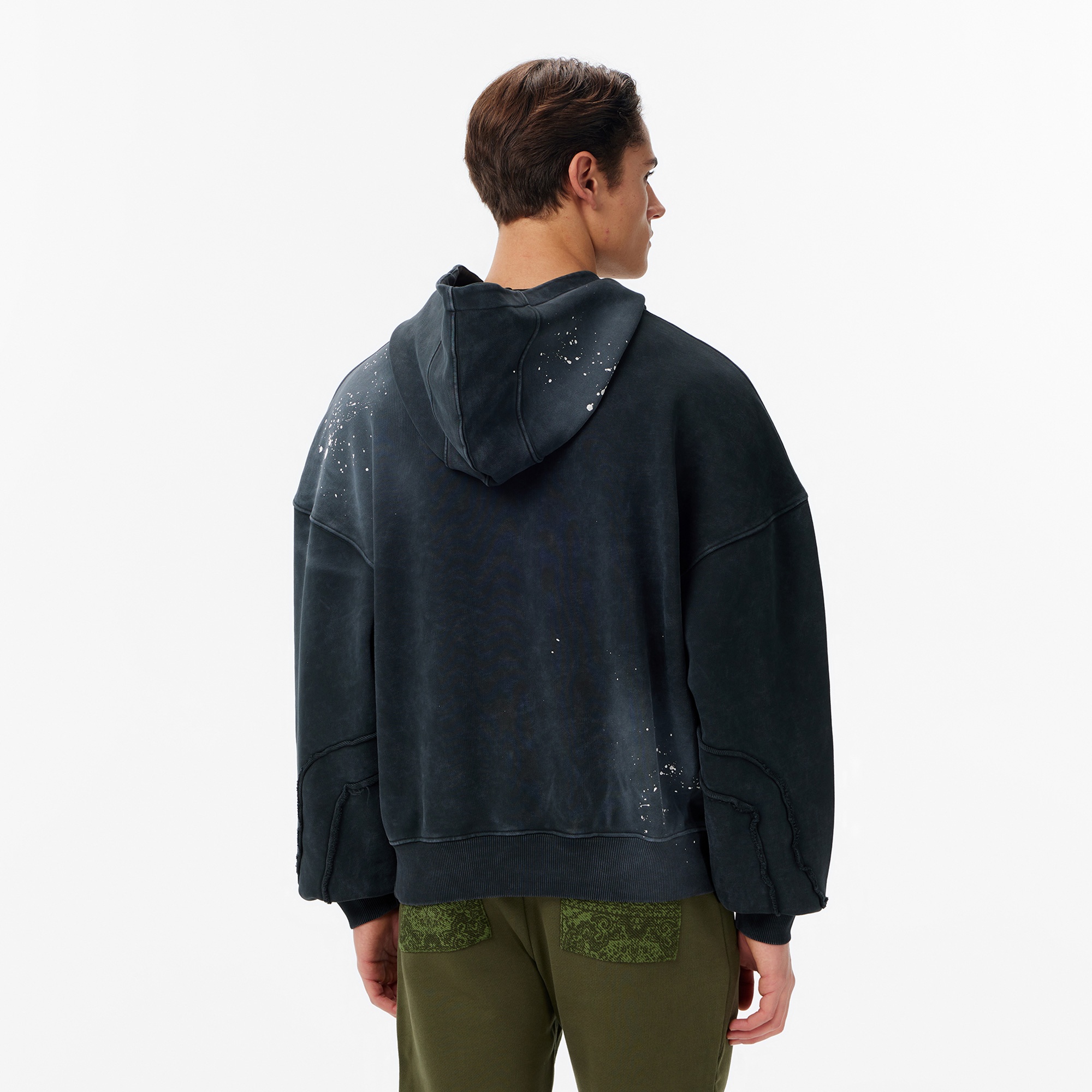 Les Benjamins Essentials 301 Erkek Siyah Sweatshirt