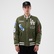 Alpha Industries x New Era LA Dodgers MA-1 Bomber Erkek Yeşil Mont