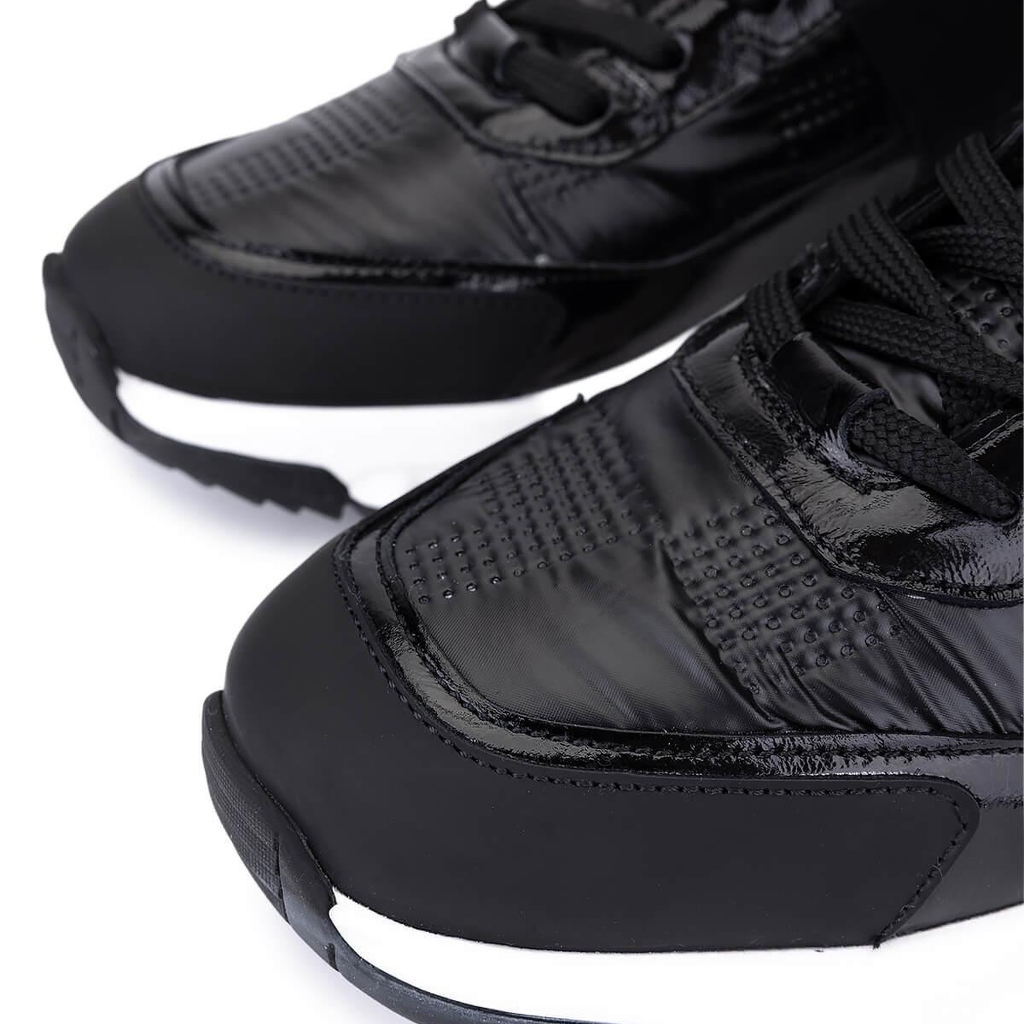 Tamer Tanca Erkek Hakiki Deri Siyah Sneakers & Spor Bot