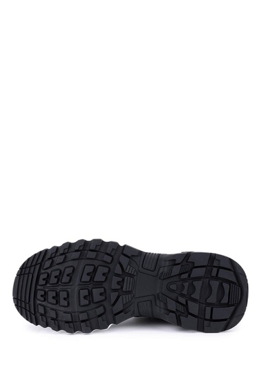  Tamer Tanca Erkek Hakiki Deri Siyah Sneakers & Spor Bot